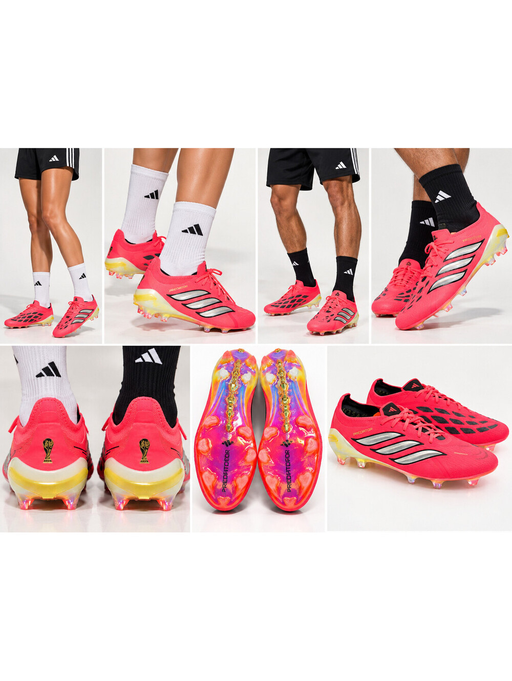 adidas Predator Elite FTFG World Cup 2026 JP6237 Men10 Women11 Soccer Cleats NEW